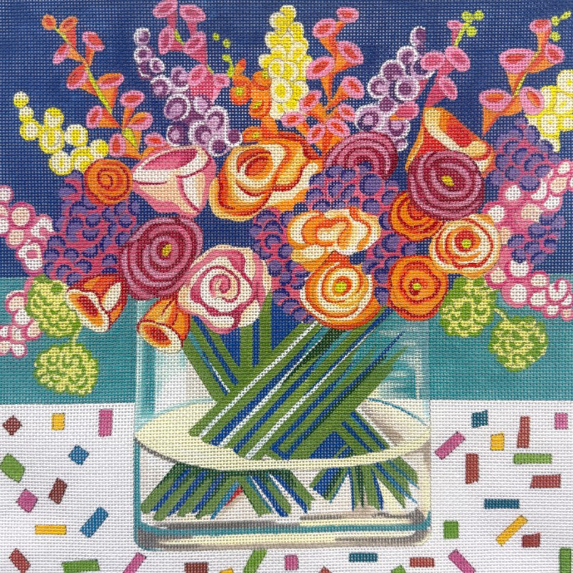 Flower Glass Vase-13M