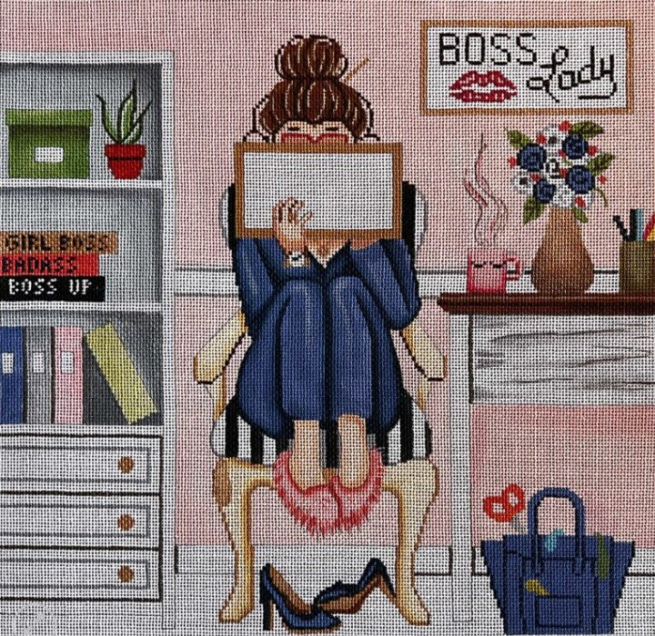 Boss Lady Stitching Girl-18M