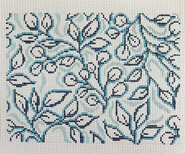 Blue Floral Pattern-13M