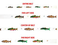Trout Belt - White Background