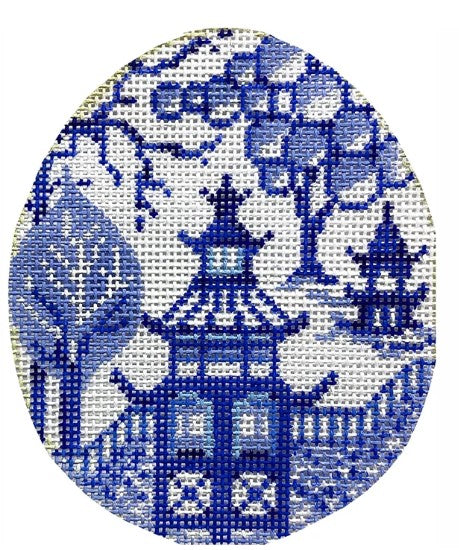 Blue Pagoda 2 Egg