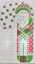 Father Xmas Red/Green Candy Cane-18M