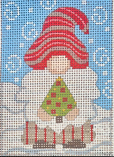 Gnome Holding Tree-13M