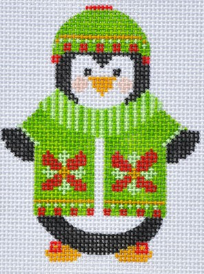 Peguin Green Sweater-18M