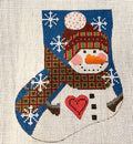 Mini Snowman Stocking-18M