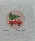 Christmas Truck Ornament-18M