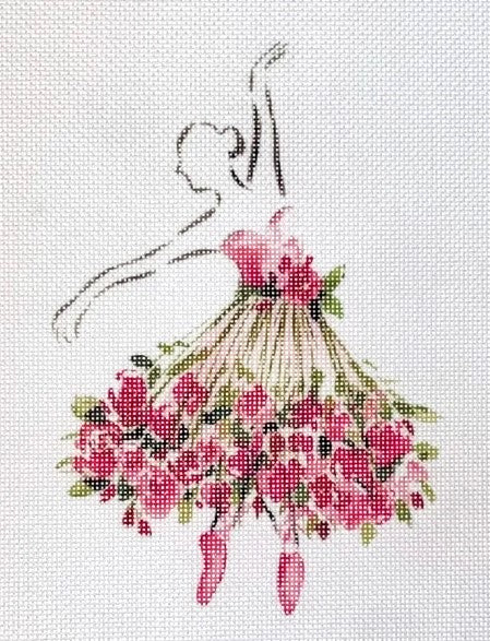 Ballerina w/Flowers