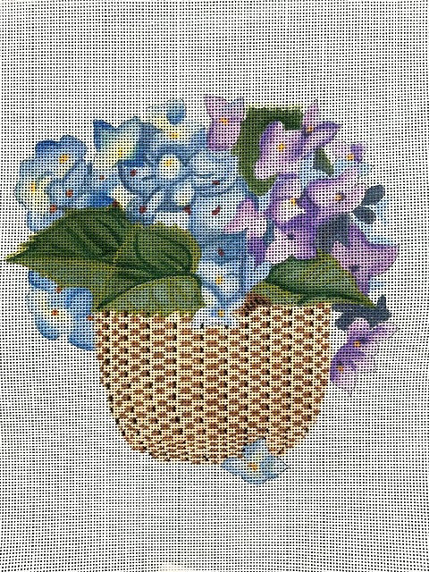 Hydrangeas Basket