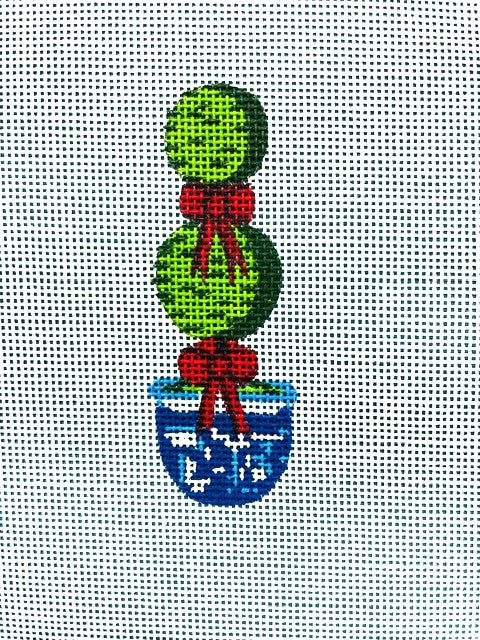 Topiary Red Bow
