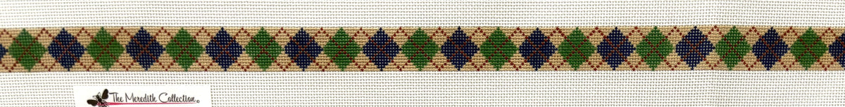 Argyle- Green Bkg-Navy/Green/Red-18M