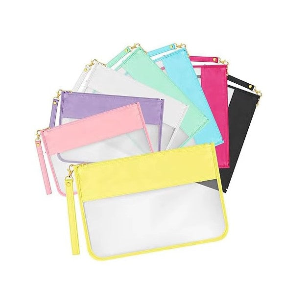 Project Clear Zipper Pouches